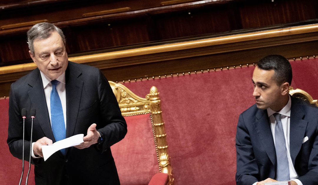 Mario Draghi e Luigi Di Maio