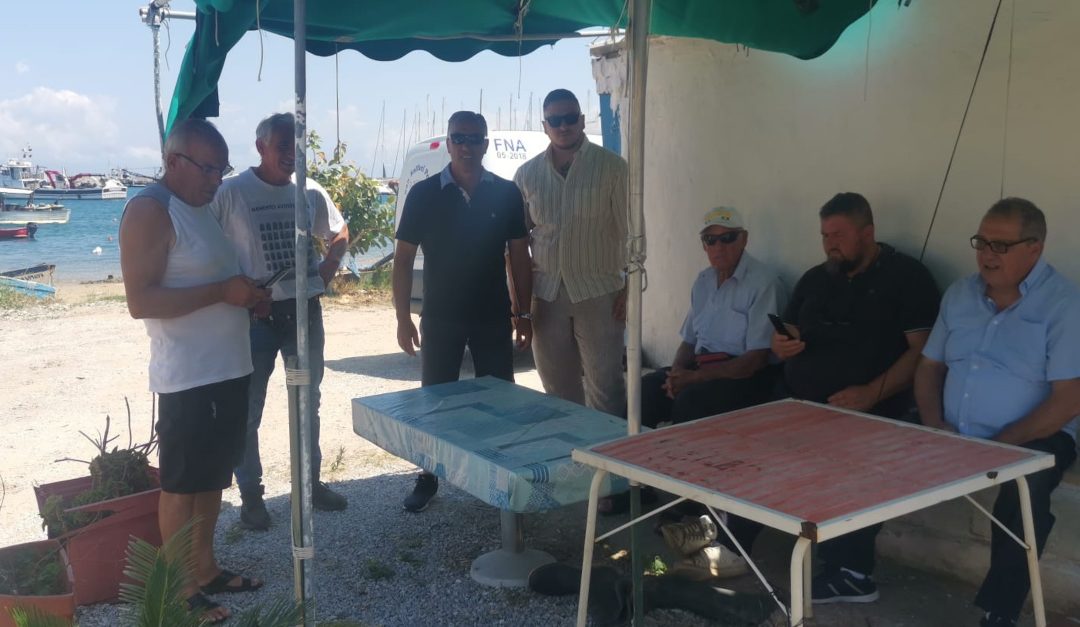 La protesta dei pescatori