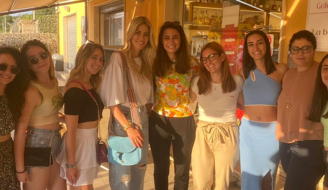 Elena Santarelli a Pizzo