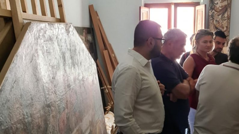 Tele del pittore Santanna mai installate in convento dopo 20 anni dal restauro