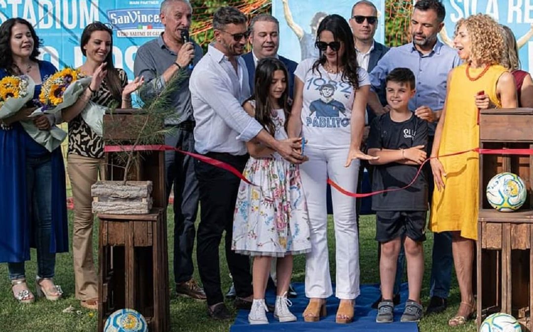 A Cotronei il primo campo di calcio d’Italia intitolato a Paolo Rossi