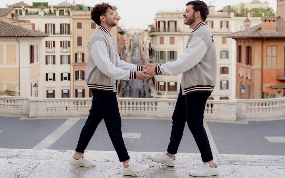 Davide Covello e Luigi Sprovieri a Roma (foto di Rocco Daniele)
