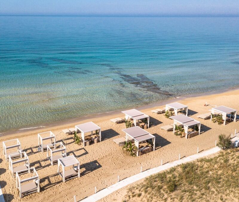 Lo stabilimento "le cinque vele" - Foto: lecinquevele.com