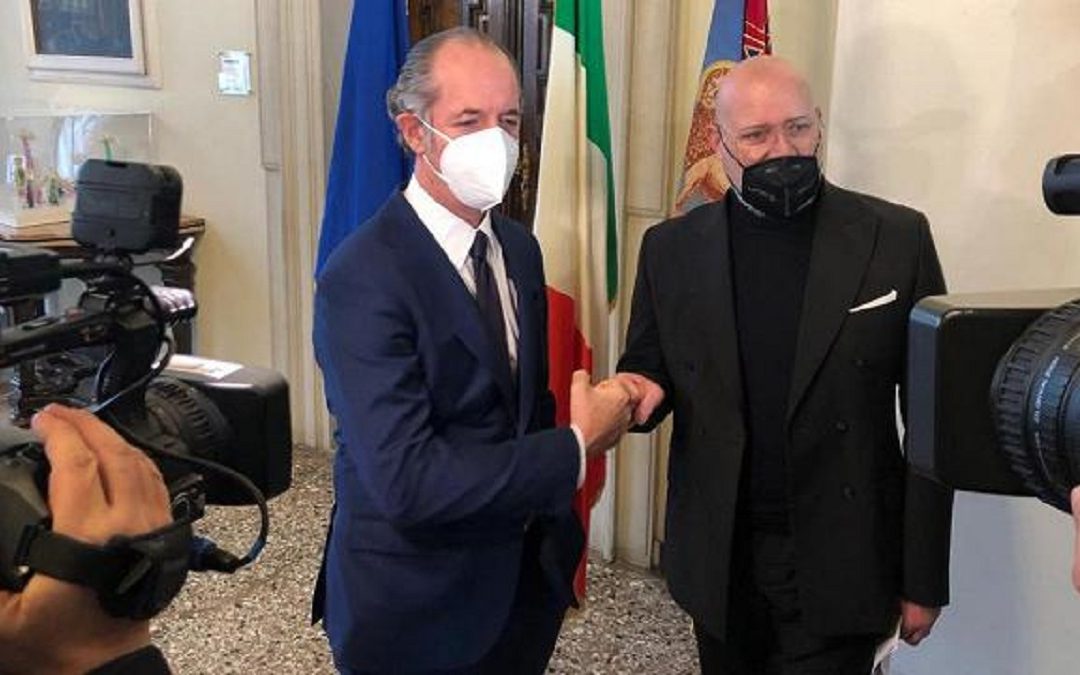 Luca Zaia e Stefano Bonaccini, governatori di Veneto ed Emilia-Romagna