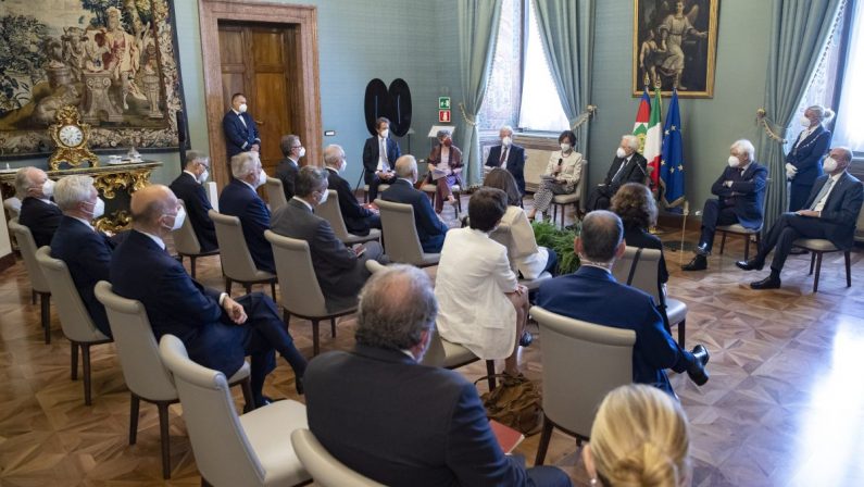 Mattarella riceve una delegazione della Fondazione Occorsio