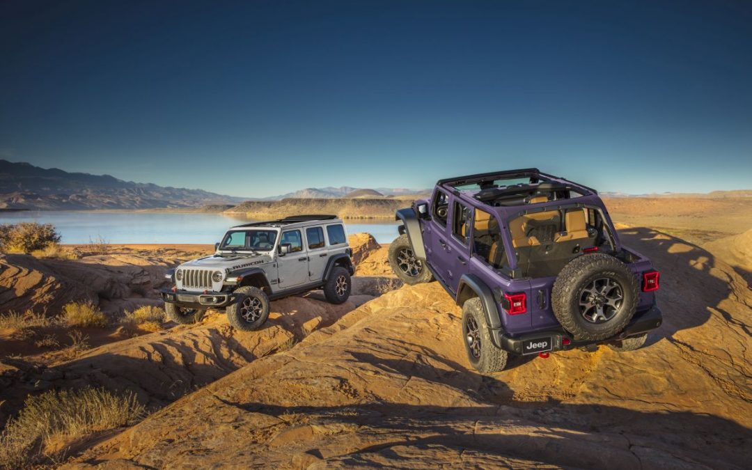 Jeep presenta due nuove livree per Wrangler 4xe