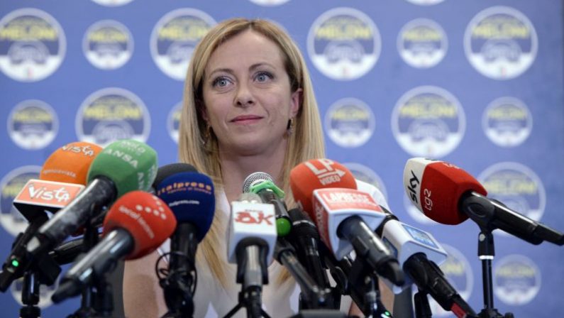 Meloni “Arriverà il giorno in cui il Pd dovrà fare i conti con gli italiani”