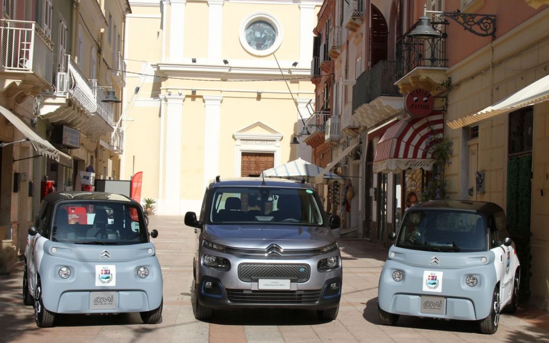 Mobilità sostenibile, prosegue sull’Isola di Carloforte impegno Citroèn