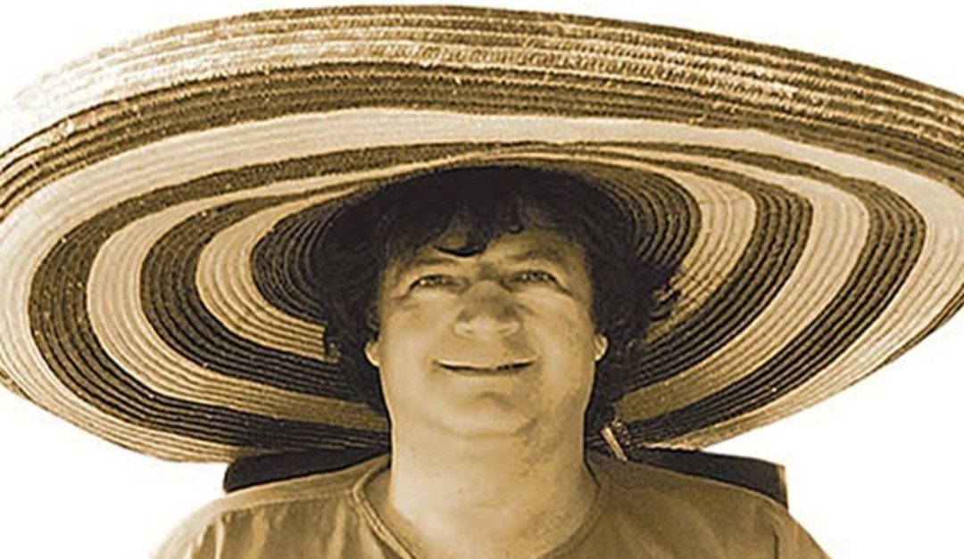 La foto di Dionesalvi col Sombrero, immagine della sua rubrica sul Quotidiano