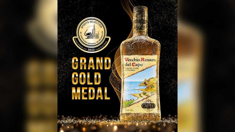 Premio internazionale per l'Amaro del Capo: vince la Grand Gold Medal