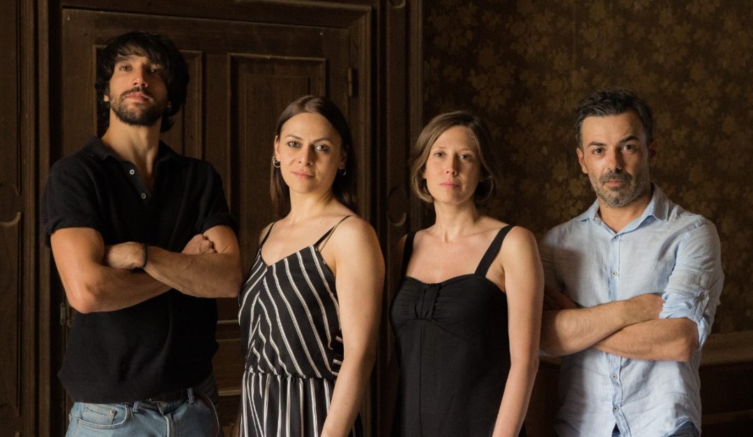 Salvatore Alfano, Rossella Pugliese, Chiara Callegari e Angelo Colosimo (foto Steven Trunzo)
