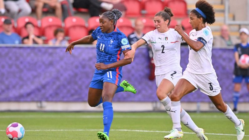 Inizio in salita per le azzurre agli Europei, Francia vince 5-1