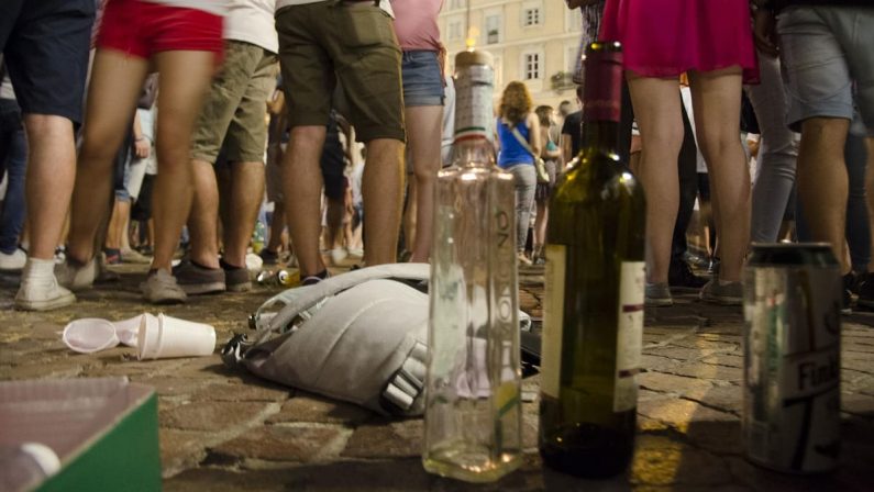 Abuso di alcolici, il 30% ha tra i 18 e i 24 anni