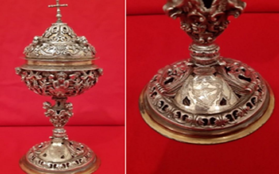 La pisside trafugata da Mileto e recuperata dopo oltre 40 anni