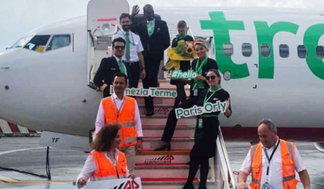 Il volo Transavia atterrato a Lamezia Terme