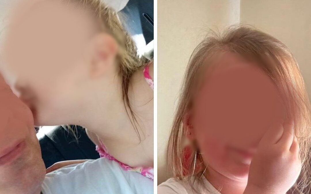 Le immagini pubblicate da padre della piccola morta in Russa