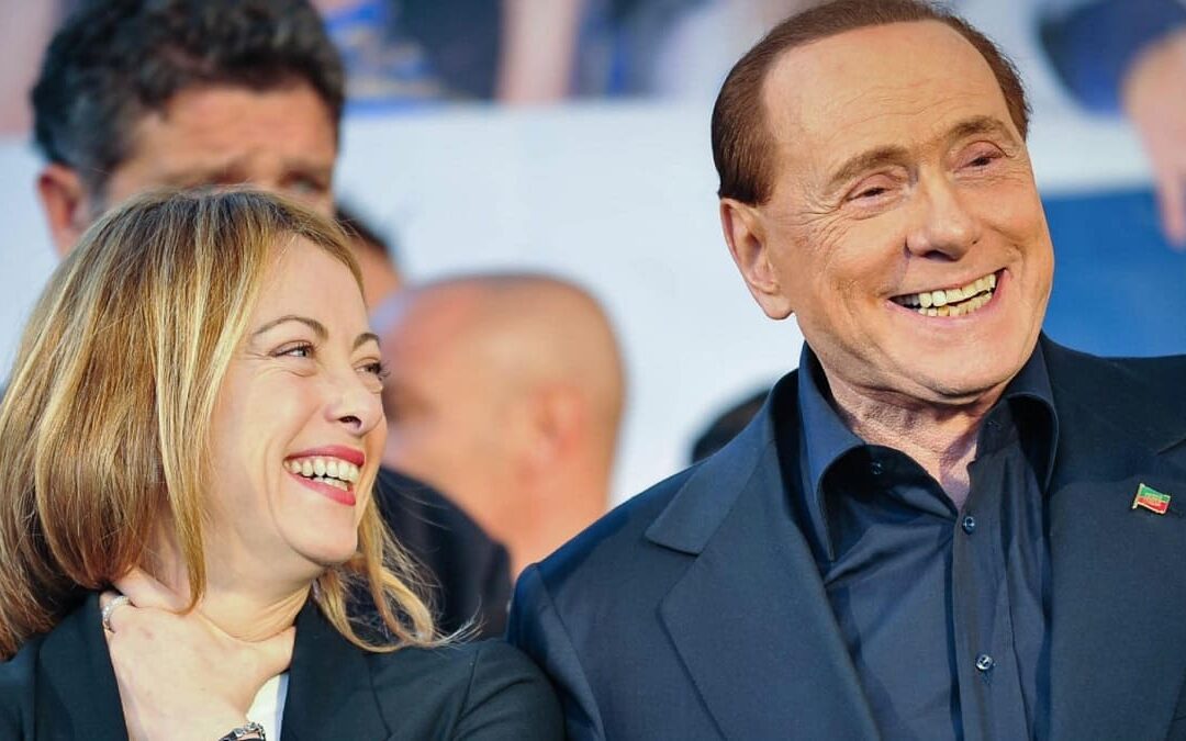 Giorgia Meloni e Silvio Berlusconi