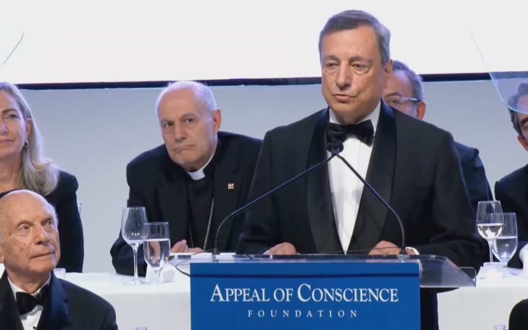L'intervento di Mario Draghi a New York 