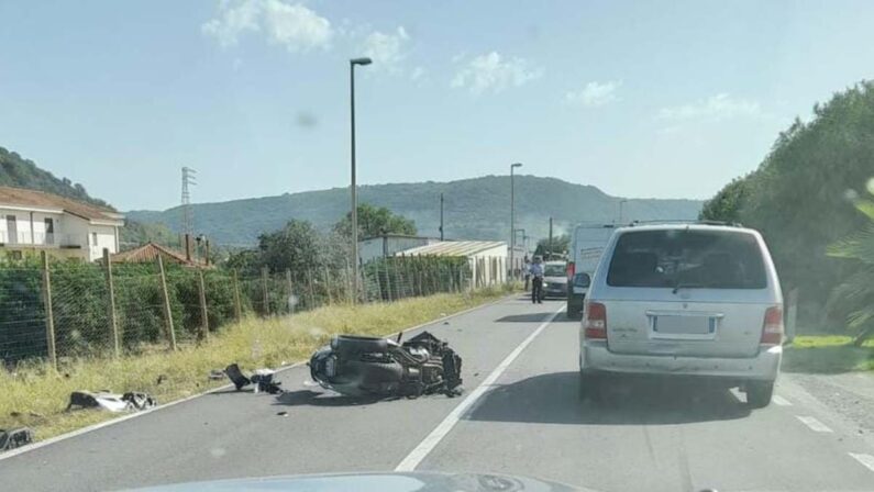 Incidente stradale tra Pizzo e Lamezia: ferito un motociclista