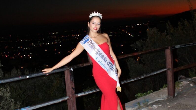 La lametina Kristal Berlingieri pronta per la finale di Miss Principessa d’Europa