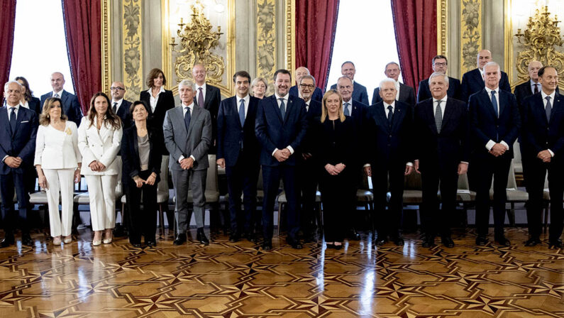 Giuramento completato per il primo governo Meloni