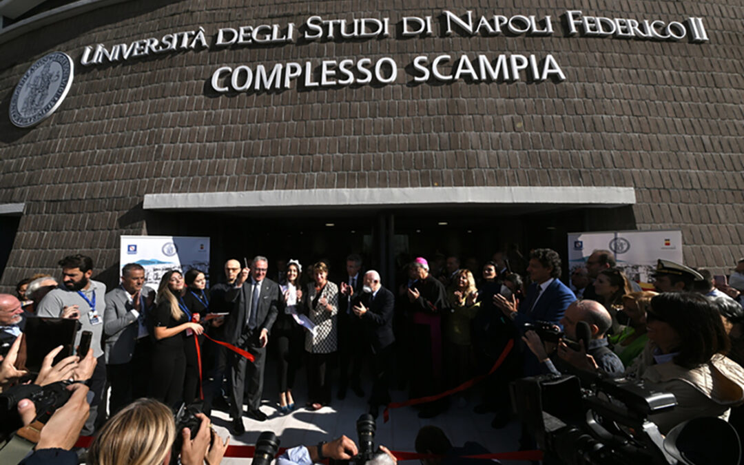 Un momento dell'inaugurazione