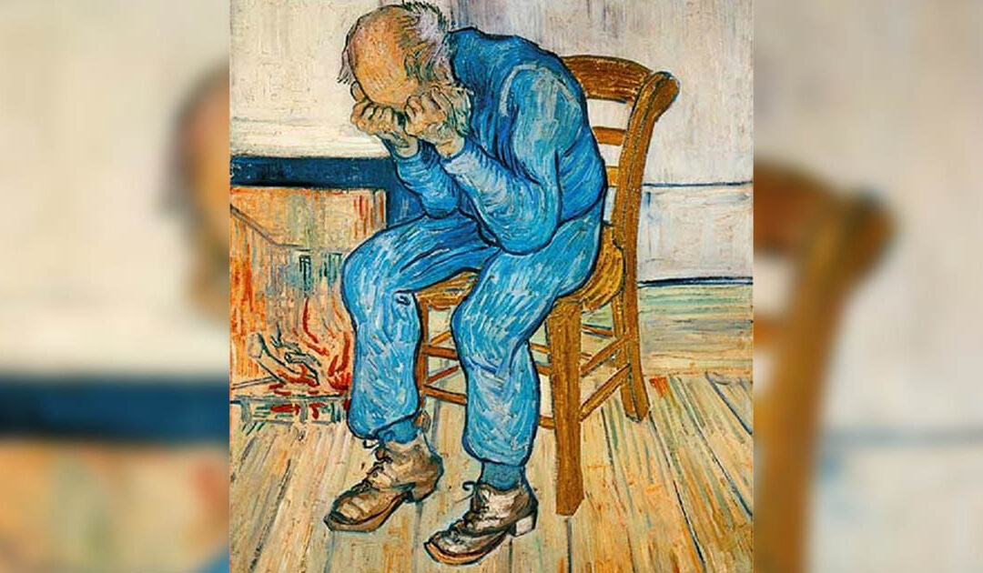 Vincent van Gogh, “Sulla soglia dell'eternità” (1890)