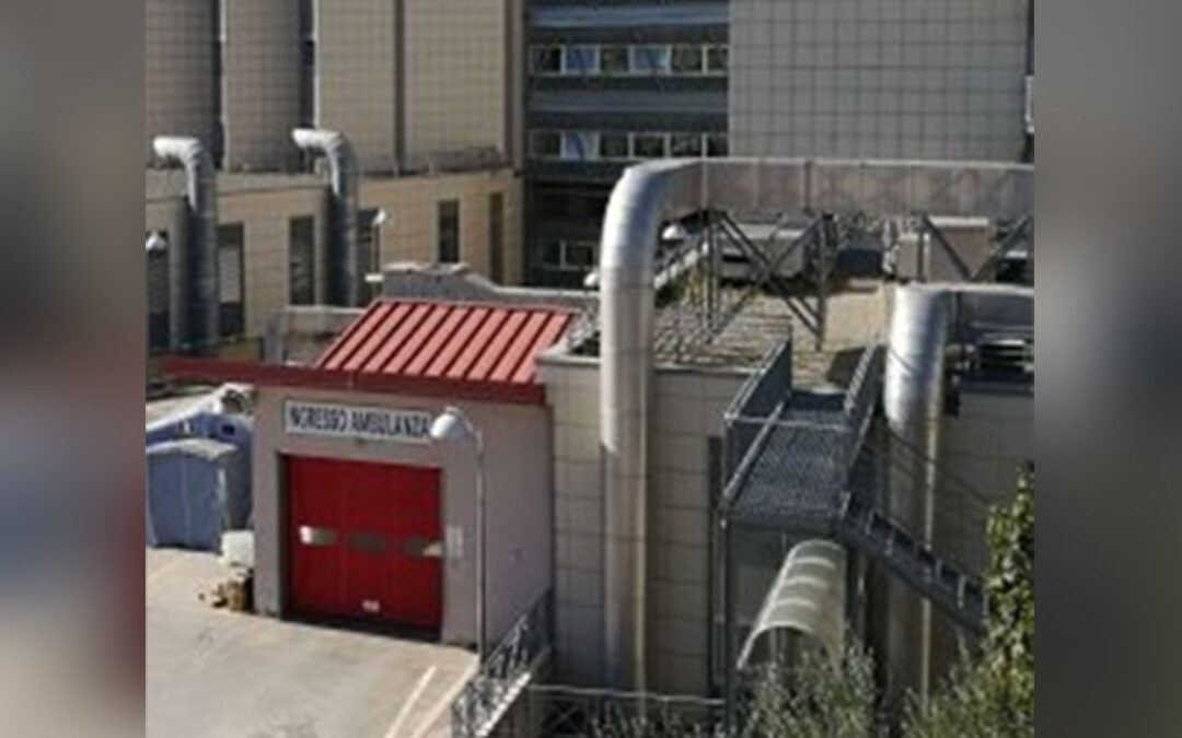 L'ingresso del Pronto soccorso di Matera