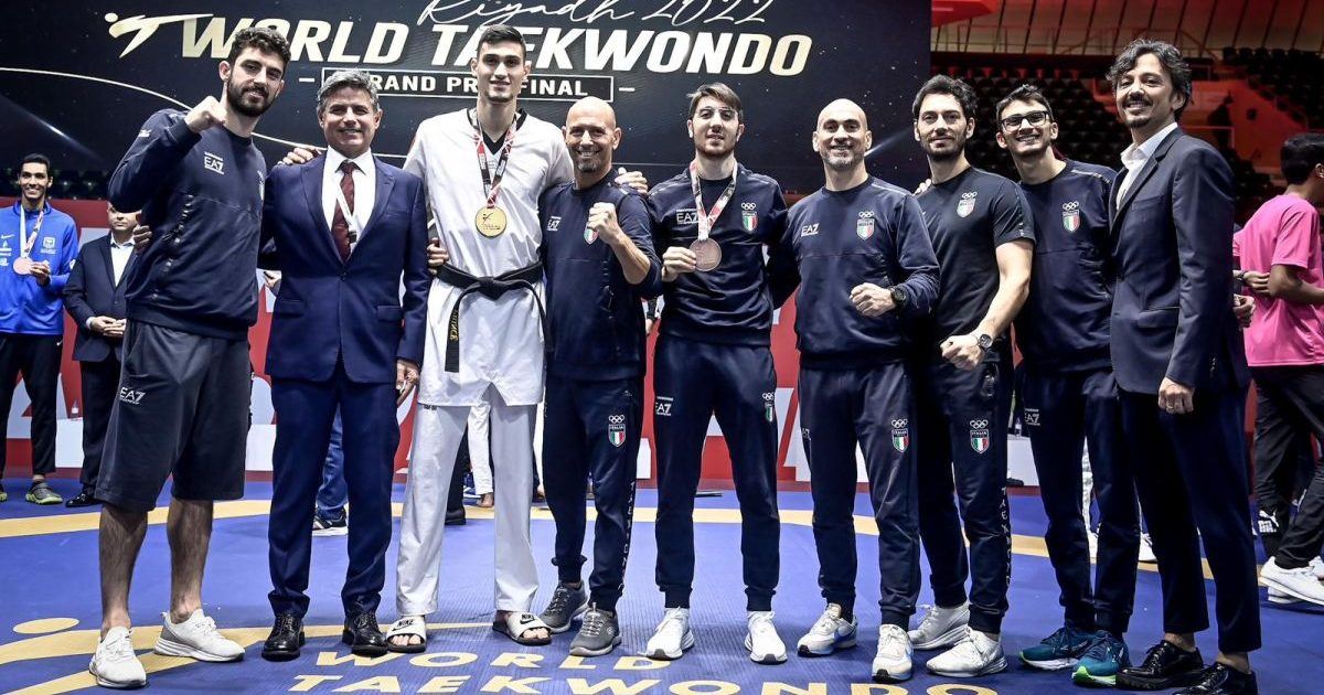 Il team italiano di Taekwondo