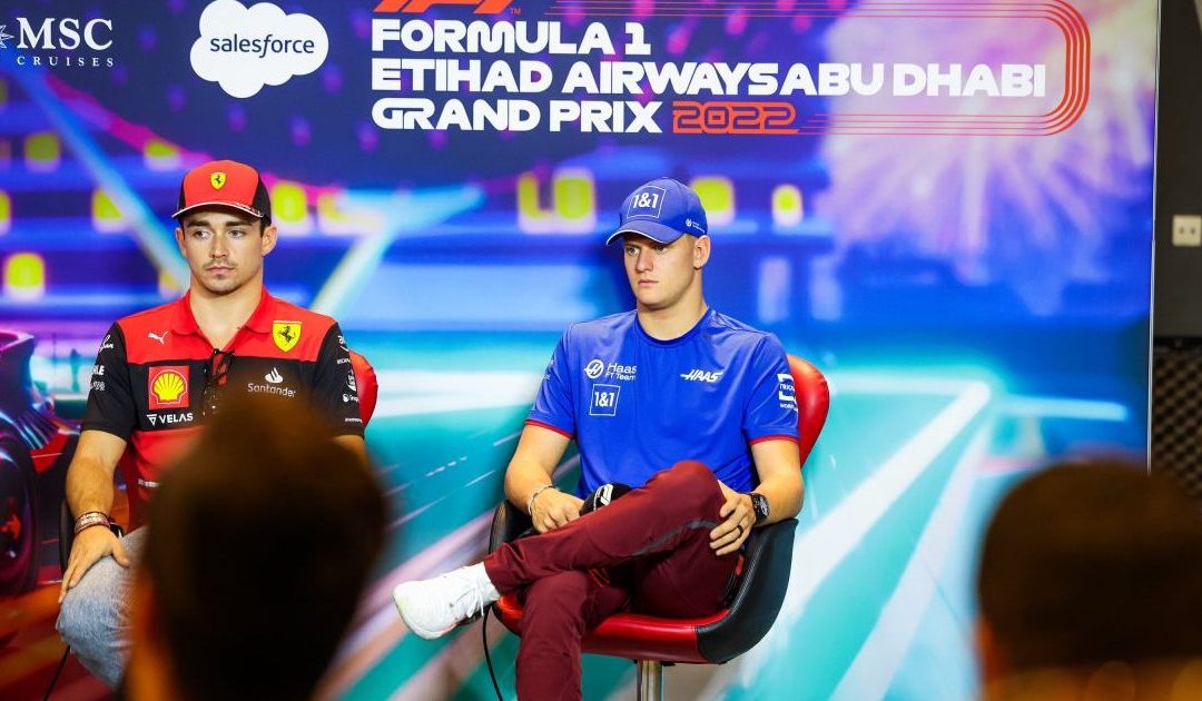 Mick Schumacher Charles Leclerc