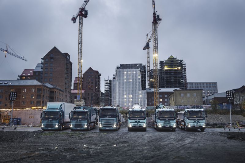 Volvo amplia la gamma dei camion elettrici