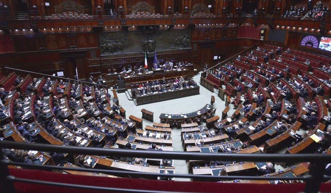 Il Parlamento italiano che ha appena approvato la manovra finanziaria 2023