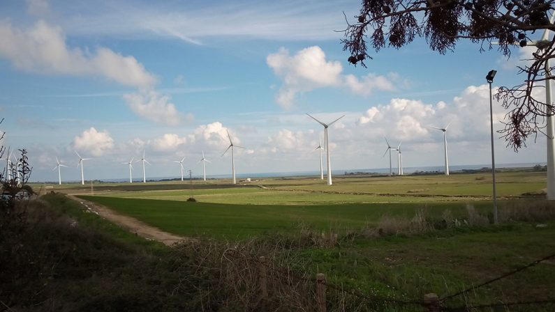 Il Parco eolico che interferisce con la Zona protetta