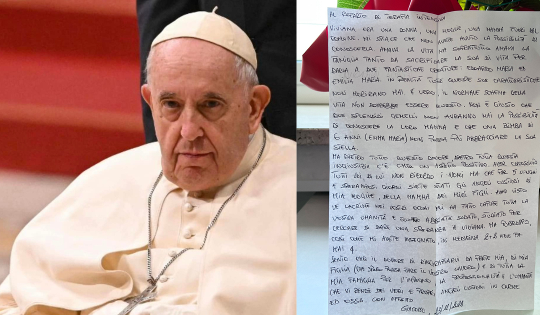 Donna morta di parto a Brindisi, il papa telefona al marito