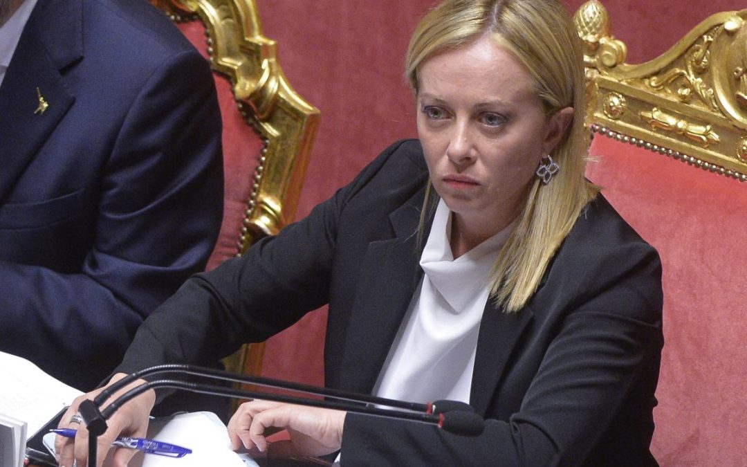 Meloni “Blitz al Senato incompatibile con la civile protesta”