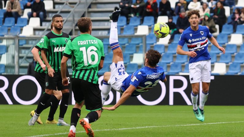 La Samp inizia il 2023 con una vittoria, 2-1 al Sassuolo