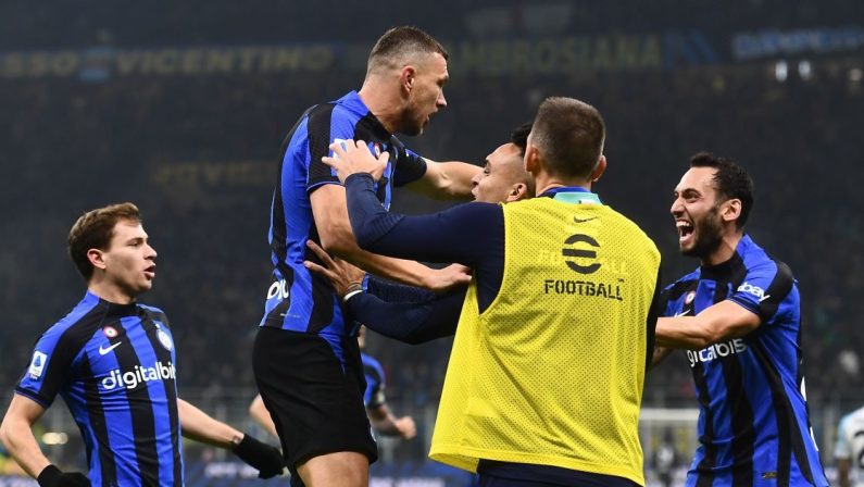 Serie A, l’Inter batte 1-0 il Napoli, decide Dzeko di testa