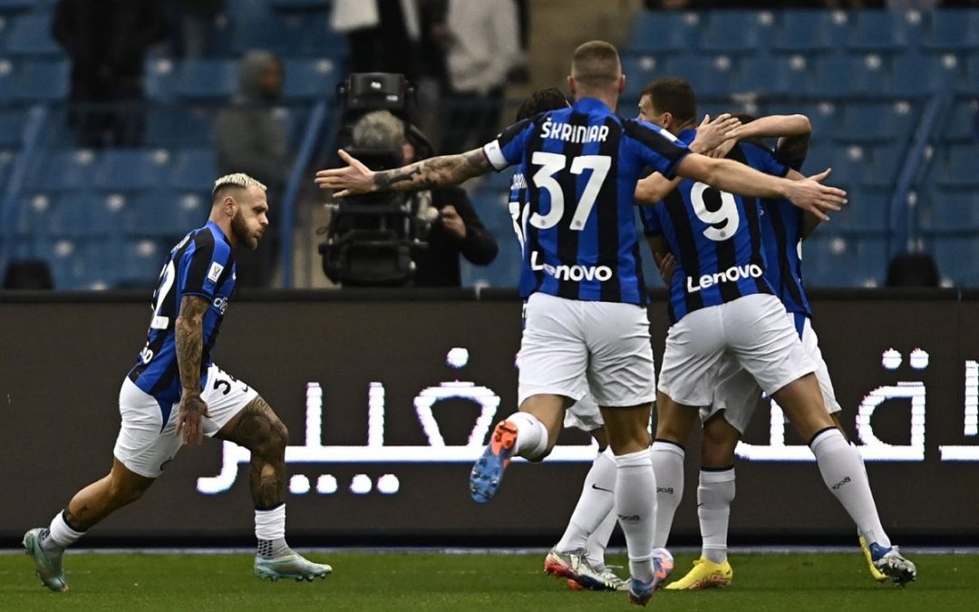 Supercoppa all’Inter, Milan battuto 3-0