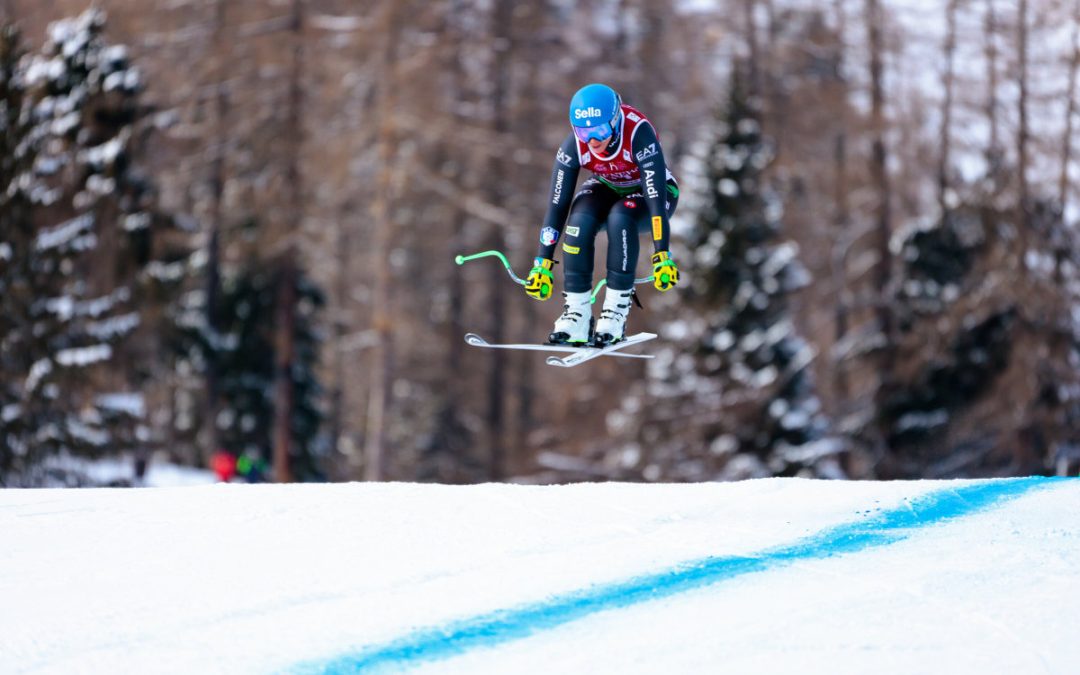 Discesa Cortina a Ilka Stuhec, Elena Curtoni terza