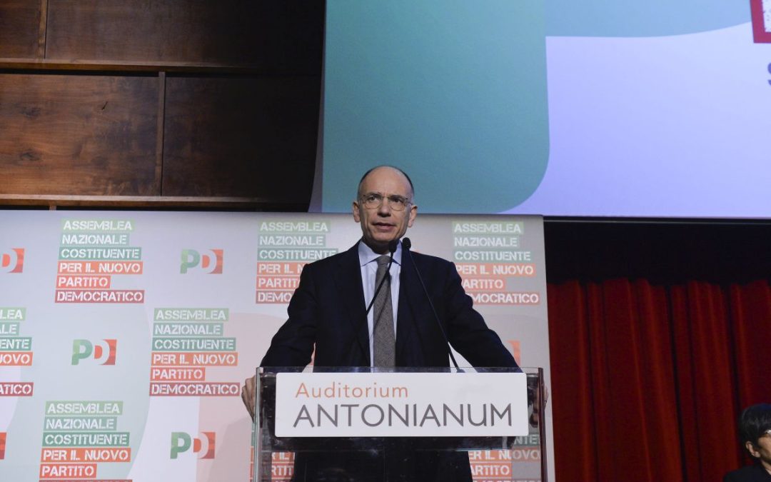 Il Pd riparte dal manifesto Italia 2030, Letta “Siamo una comunità viva”