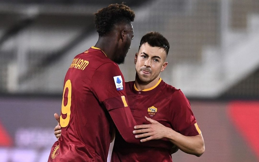 Roma corsara con El Shaarawy e Abraham, battuto 2-0 lo Spezia