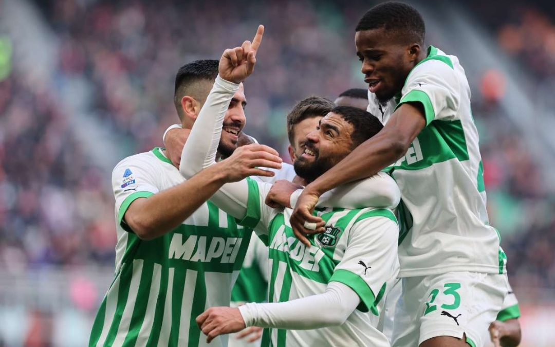 Crollo del Milan a San Siro, pokerissimo del Sassuolo