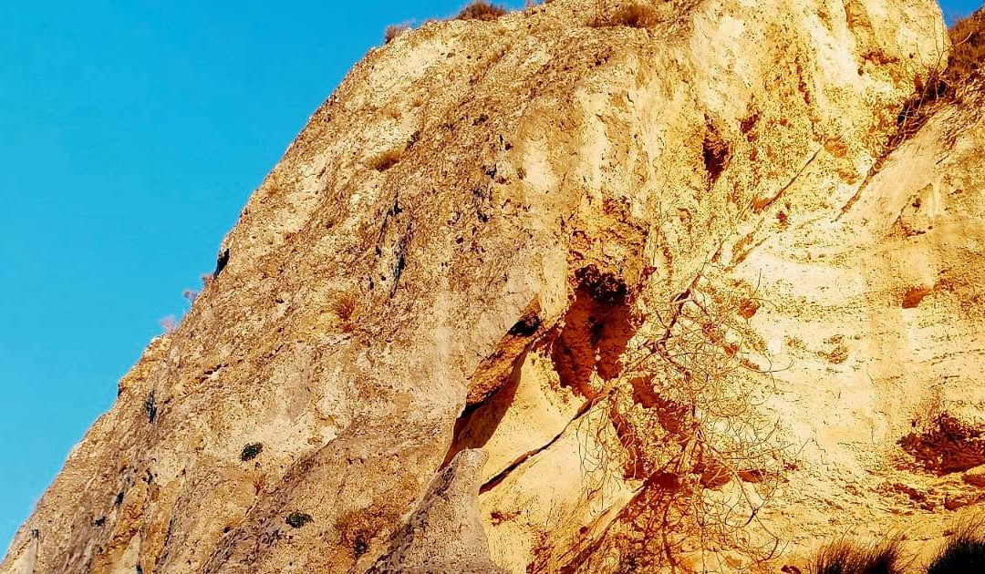 Parte del costone sul sentiero 406