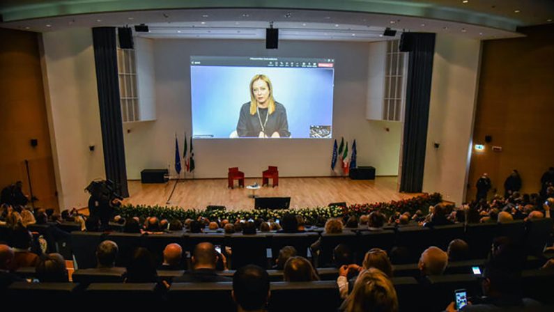 La carica garibaldina di Giorgia: «Bisogna pensare in grande»