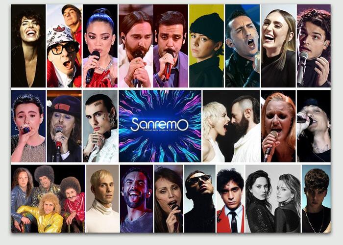 Gli artisti in gara al Festival di Sanremo 2023