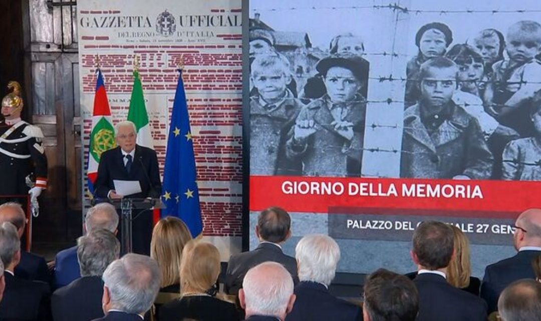 L'intervento del presidente Sergio Mattarella