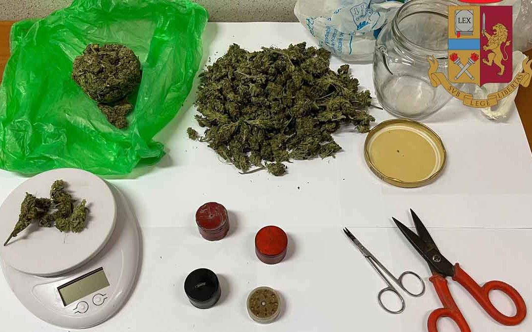 Rombiolo, quasi un etto di marijuana in casa: arrestato un uomo