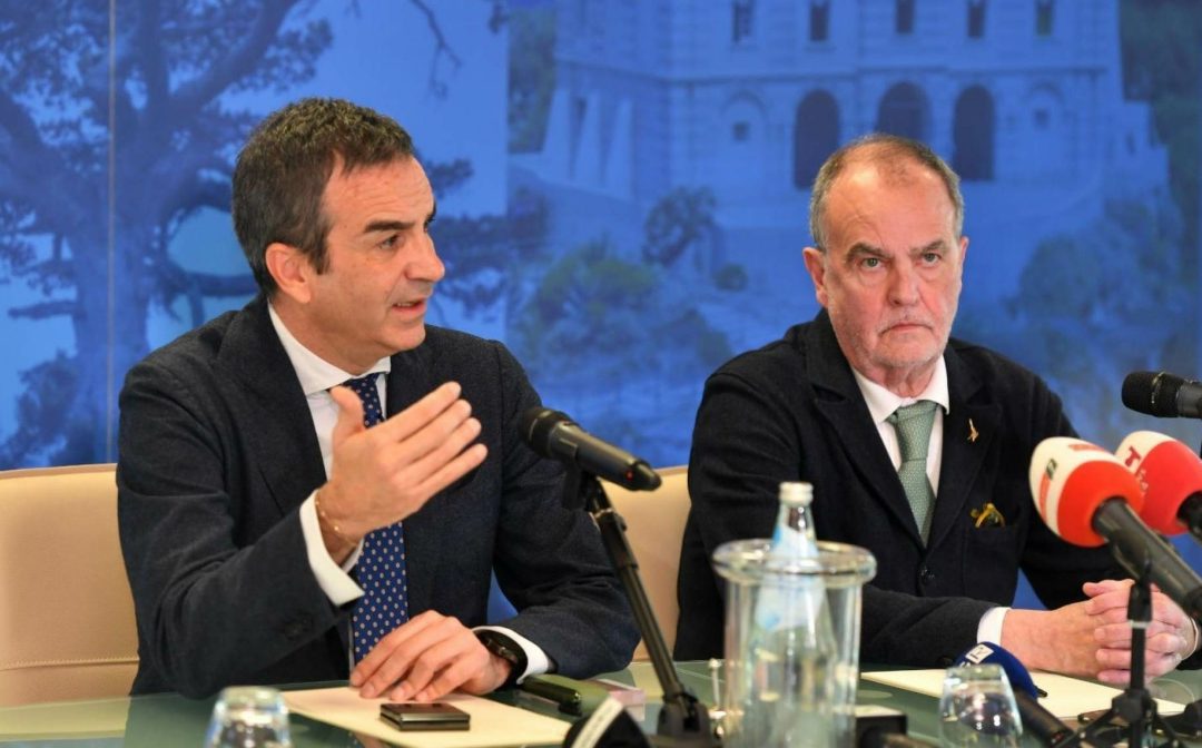 Il presidente della Regione Occhiuto con il ministro Calderoli