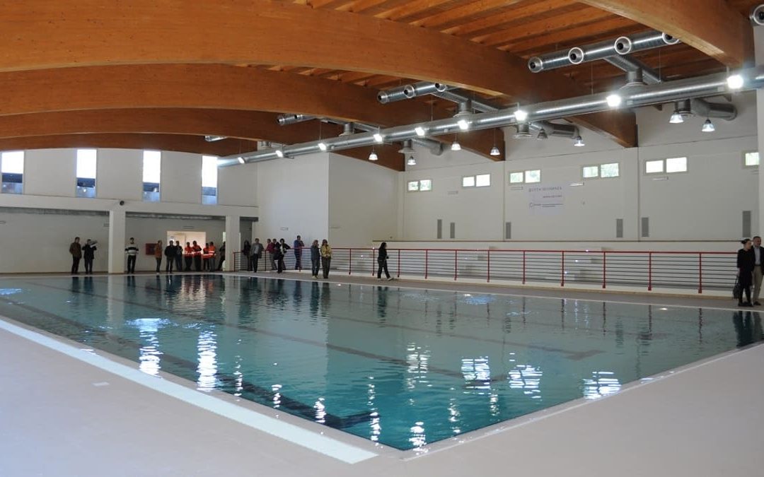 L'inaugurazione della piscina interna, correva l'anno 2011