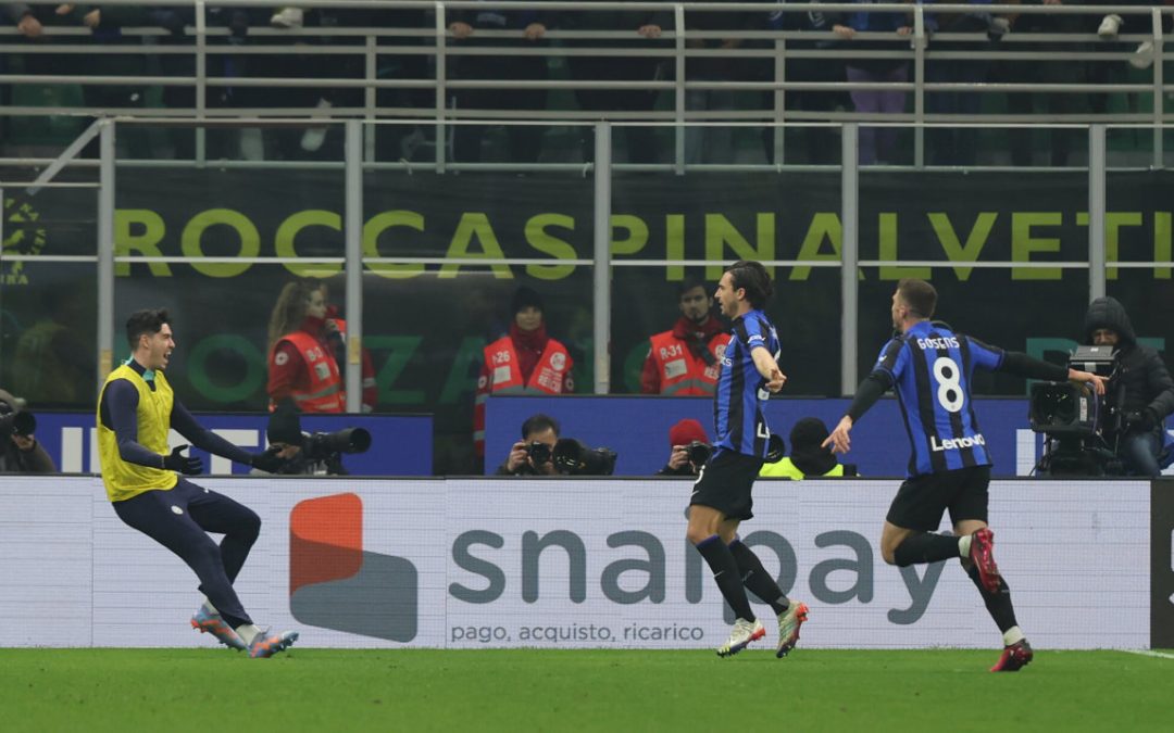 Inter in semifinale, il gol di Darmian elimina l’Atalanta